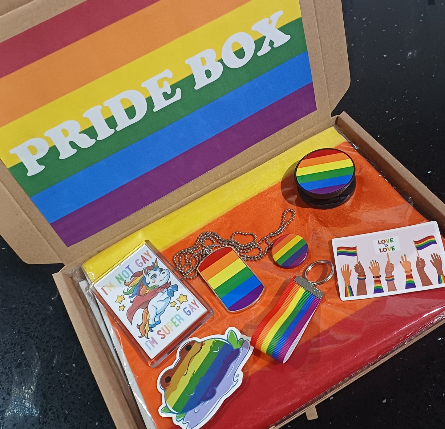 Rainbow Merch Box