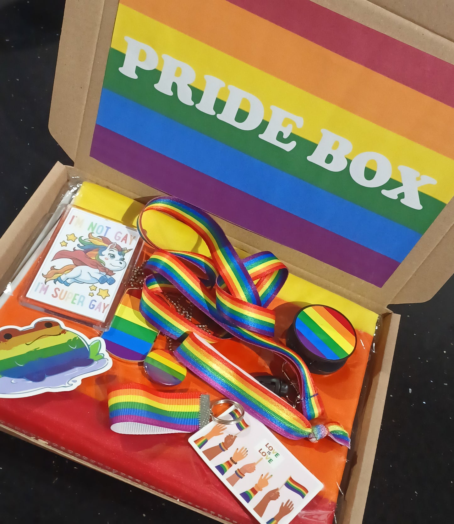 Rainbow Merch Box