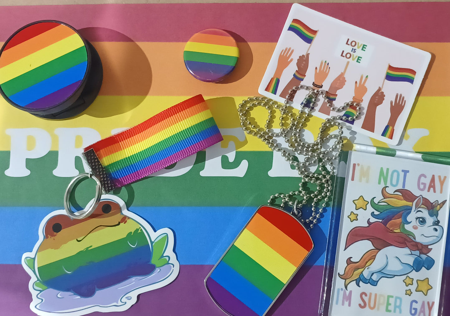 Rainbow Merch Box