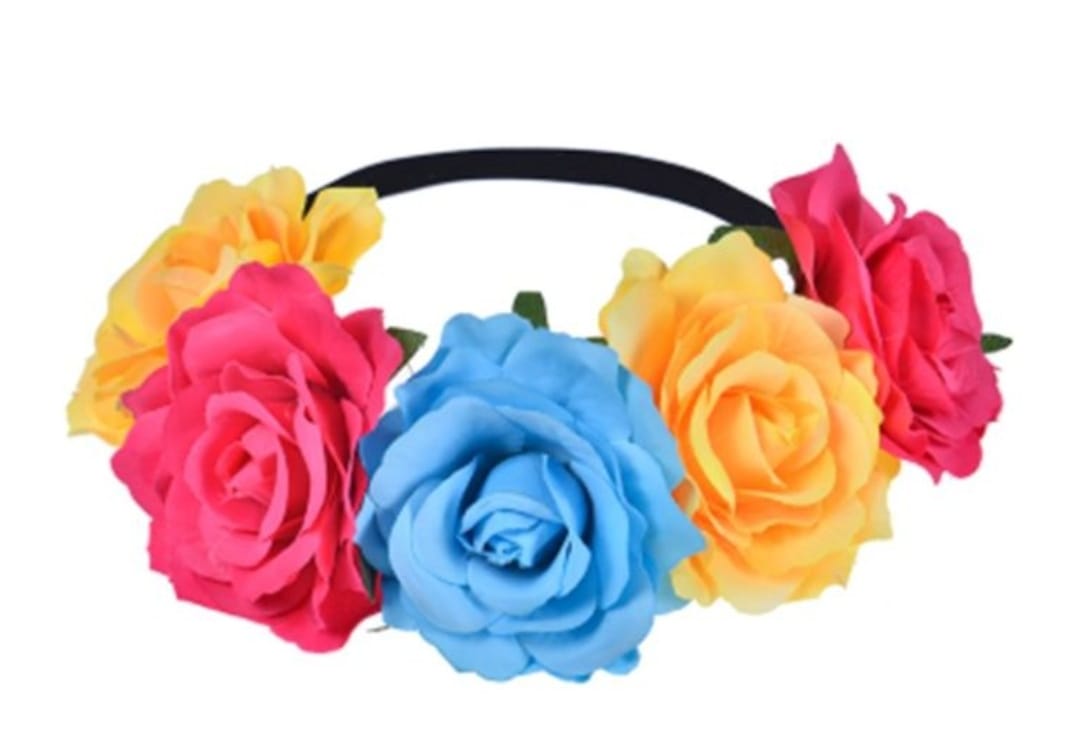 Pansexual Flower Headband