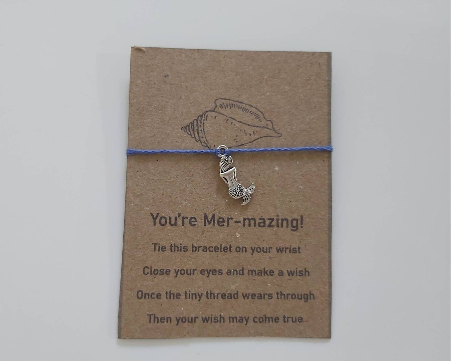 Mermaid charm bracelet
