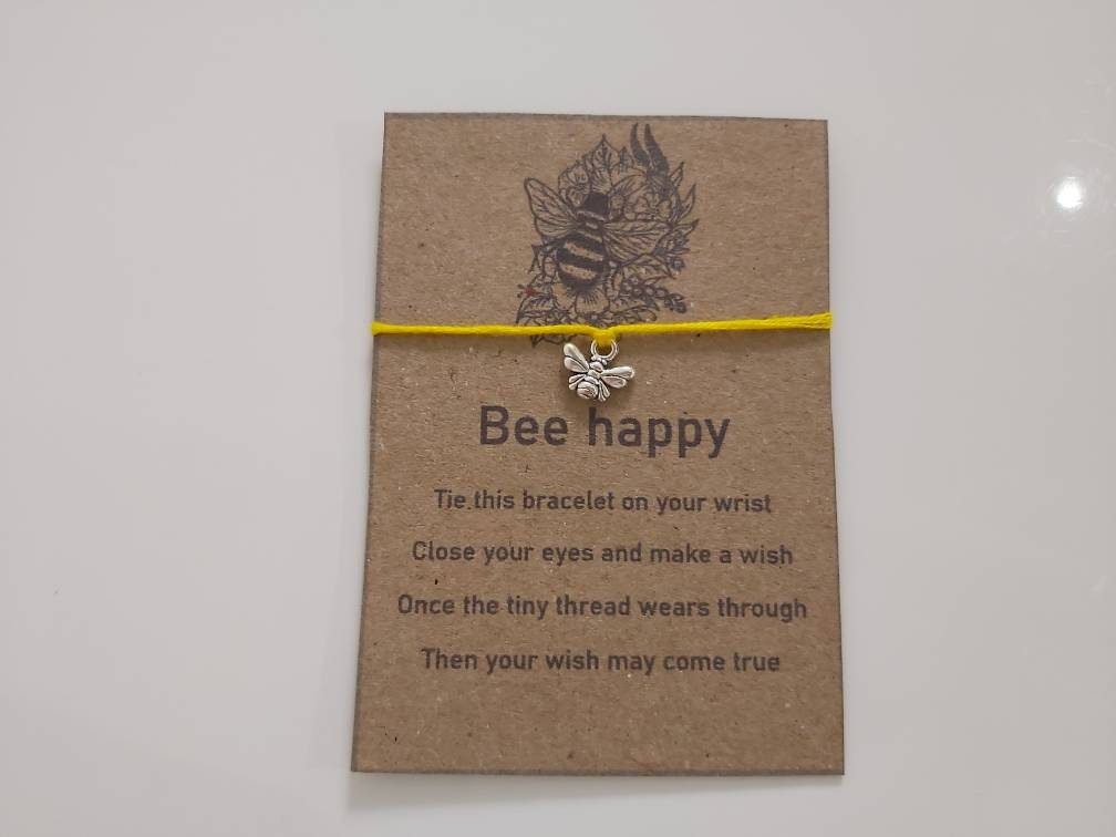 Bumblebee charm bracelet