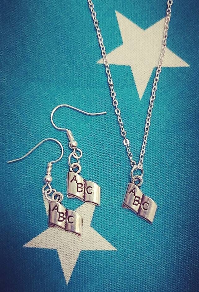 Teacher/Bookworm Tibetan Jewellery set
