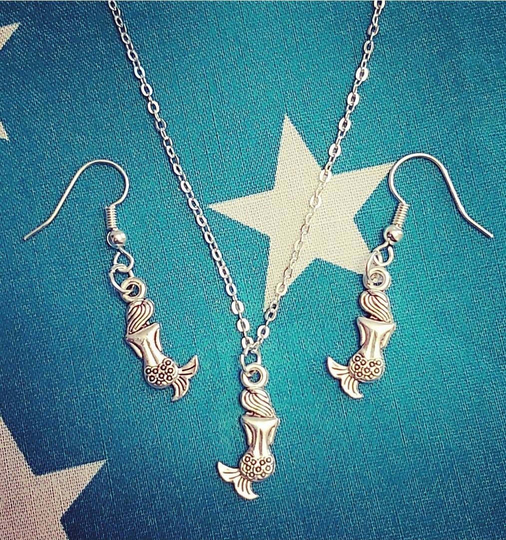 Mermaid Tibetan Jewellery set