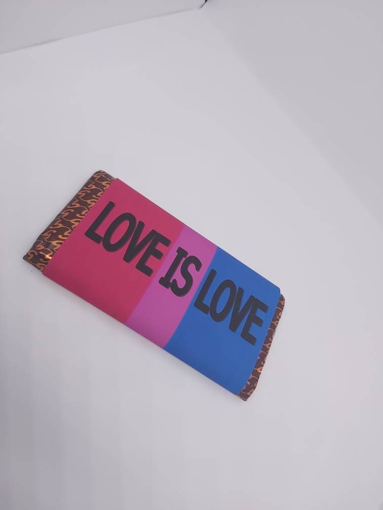 Transgender Love is Love Chocolate and wrapper LGBT GIFT.