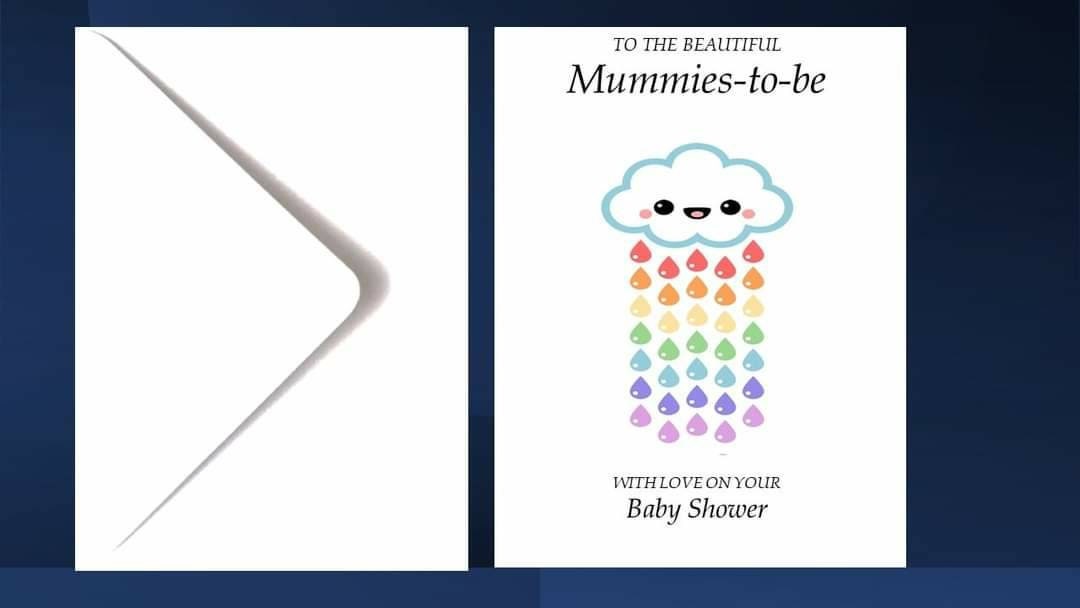 Congratulations Mummies Baby Shower Card LGBT