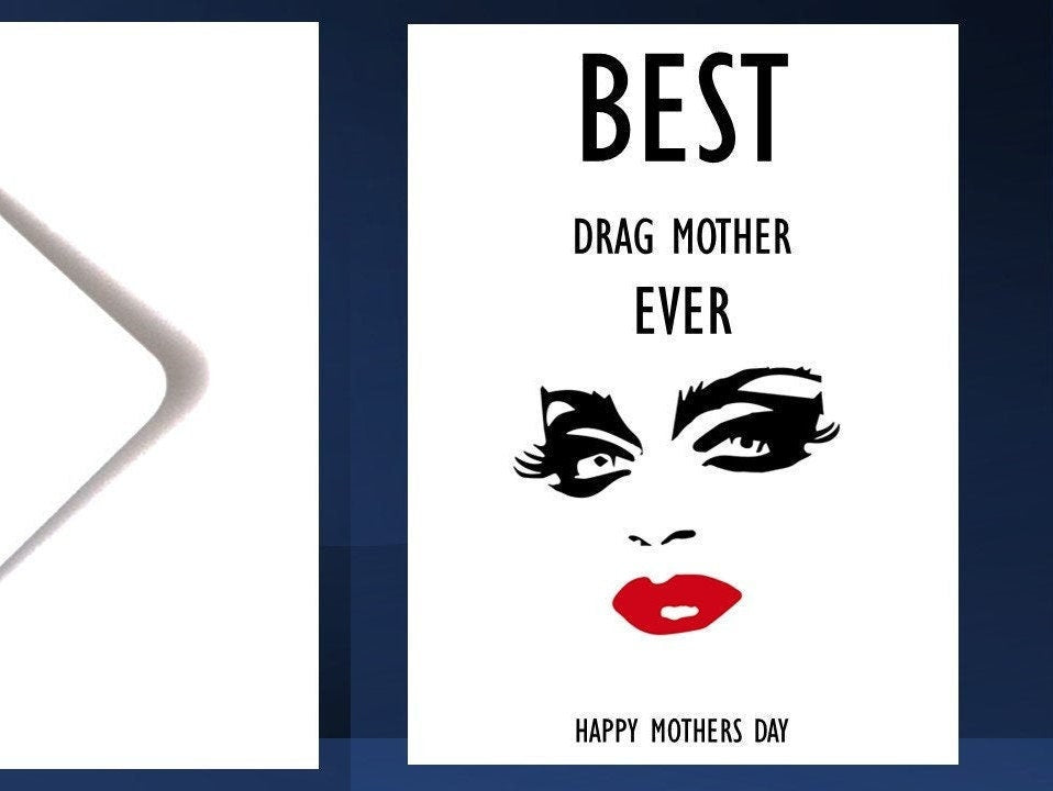 Drag Mother Mothers Day Card