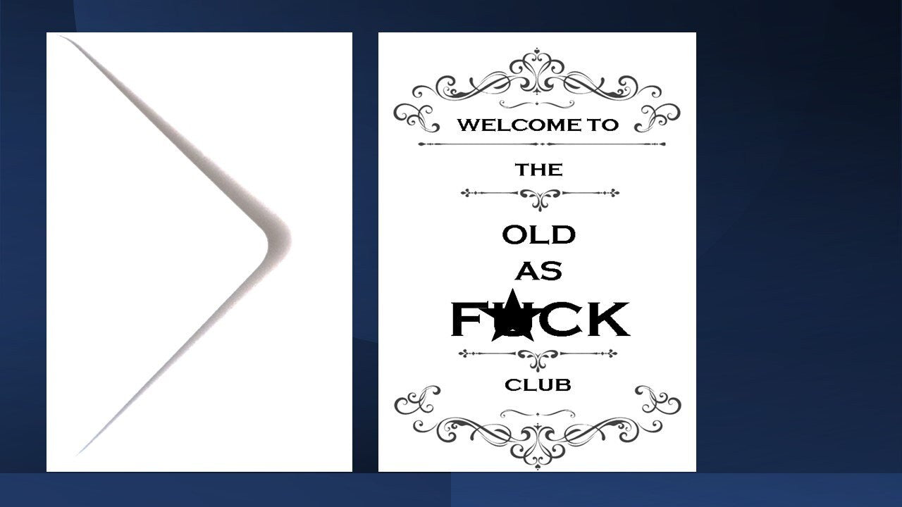 Swearing Rude Funny 18+ Birthday Card.