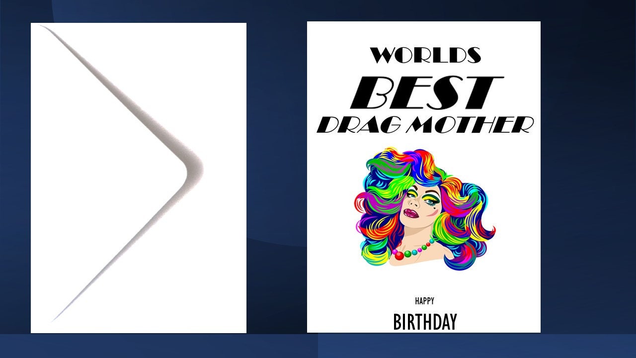 Drag Mother Birthday Card