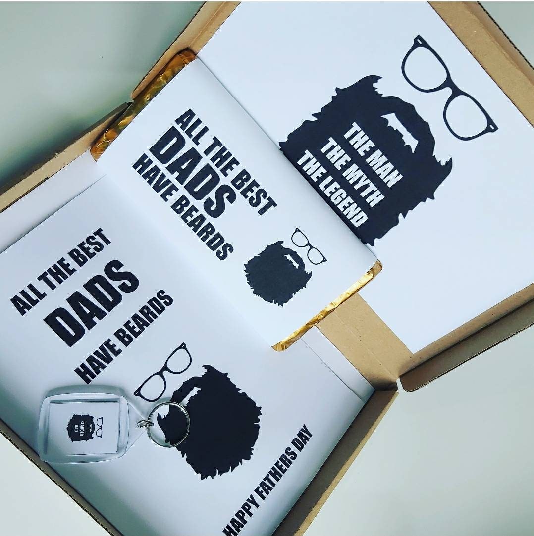 Fathers Day Bearded Dad Gift Box