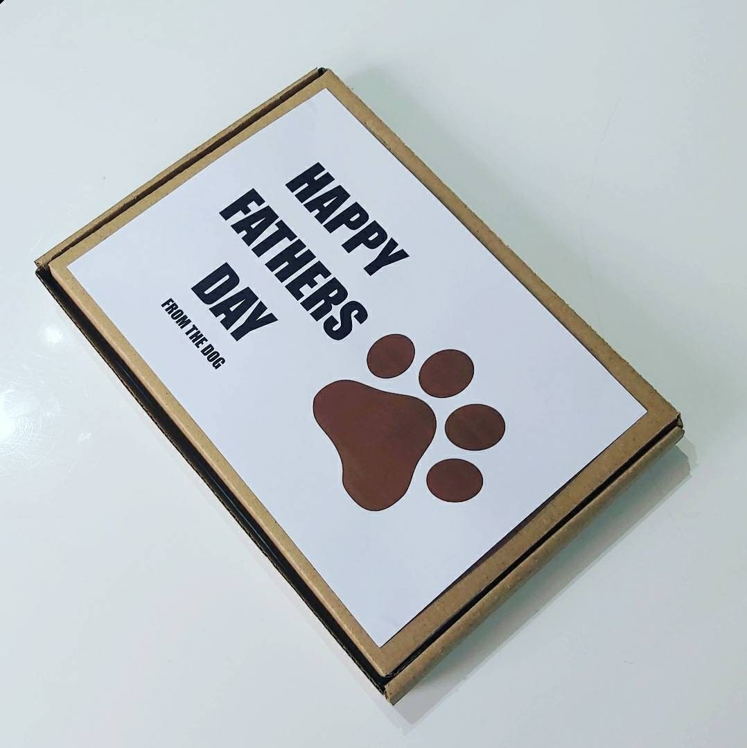 Dog Dad Fathers Day Gift Box