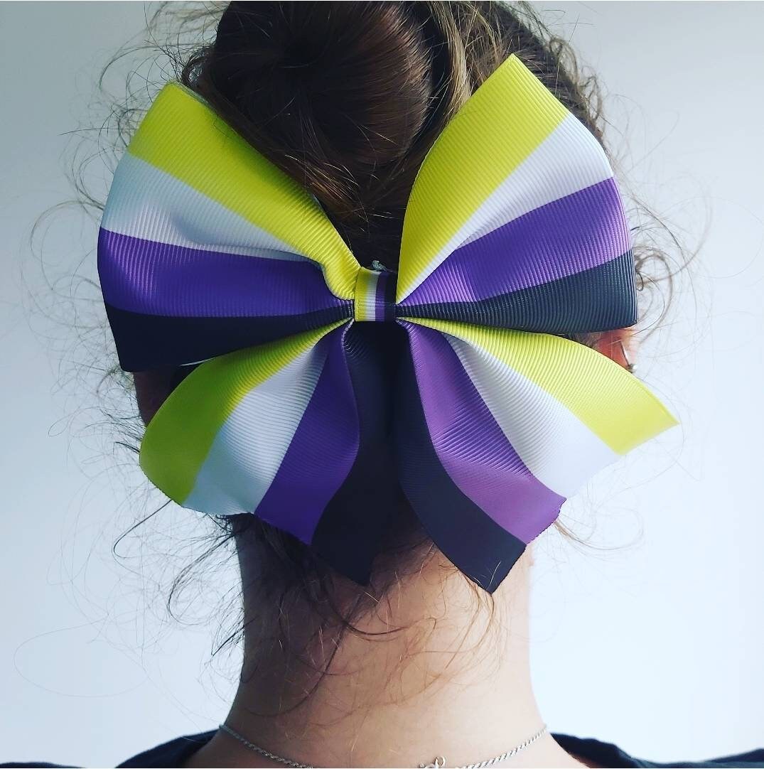 Non Binary Hair Bow