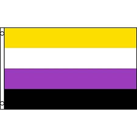 Non Binary Flag 3ftx5ft