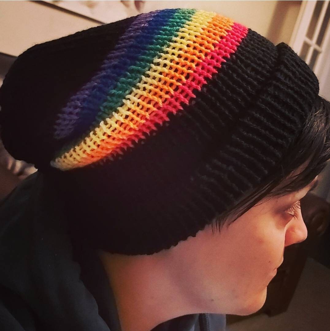 Pride Beanie Slouch Hats LGBTQIA+