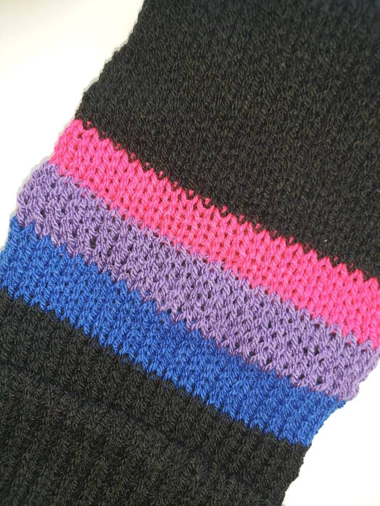 Bisexual Beanie Slouch Hats LGBTQIA+