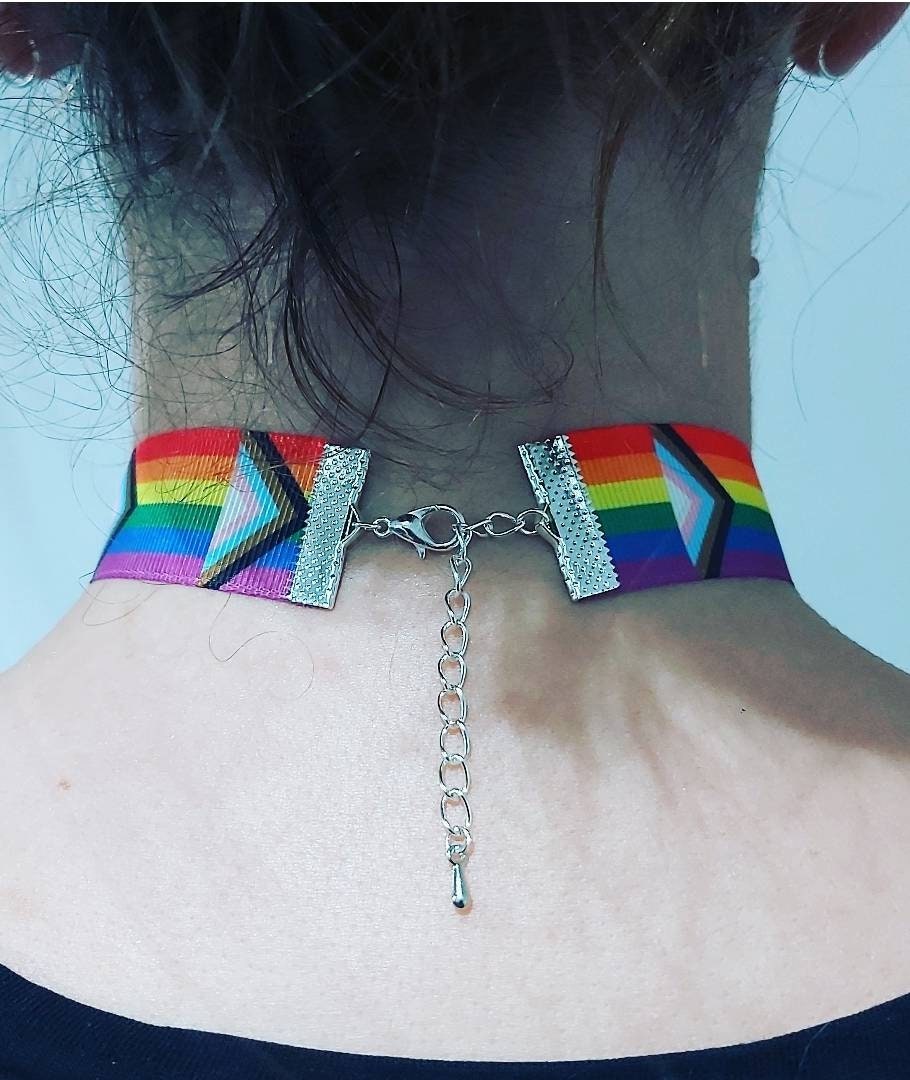 Lesbian Choker necklace Adjustable