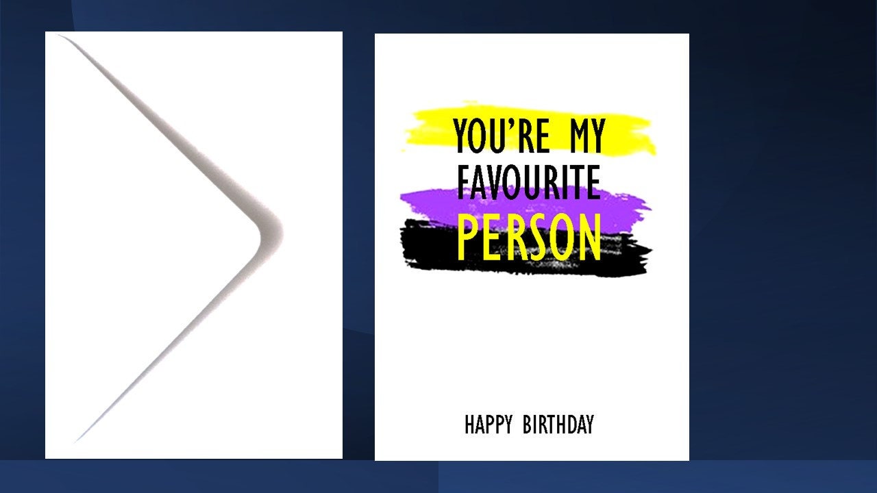 Non Binary Card