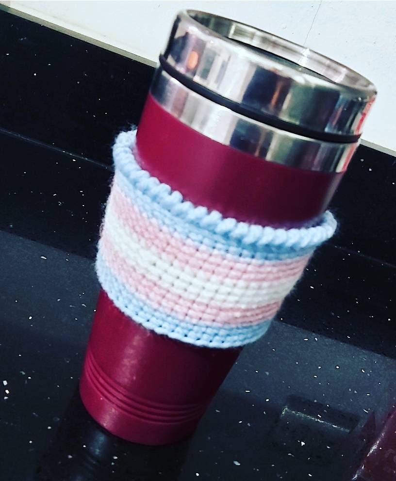 LGBTQIA+ Transgender Cup Cosy Cosie Cozy pride