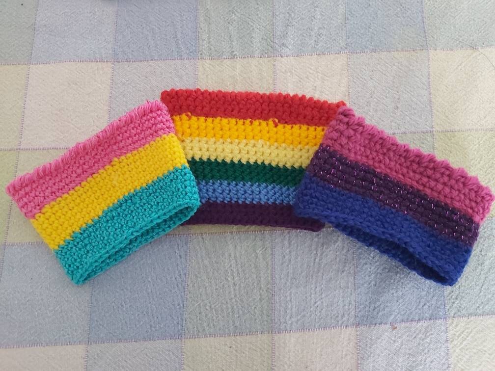 LGBTQIA+ Cup Cosy Rainbow Cosie Cozy