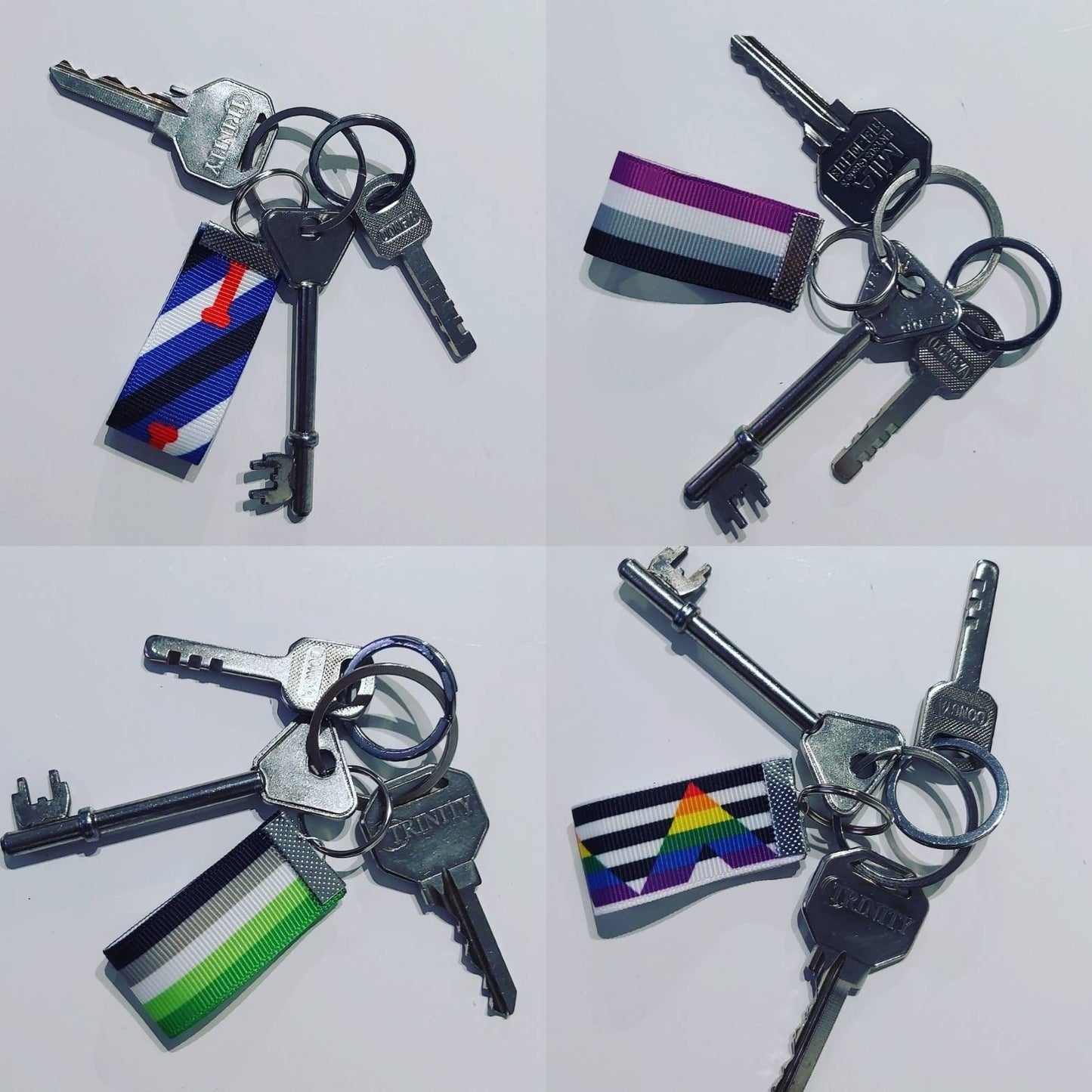 Queer Pride Keyring LGBTQIA+