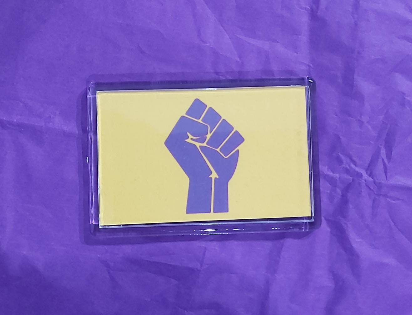 Intersex Fist Pride Fridge Magnet