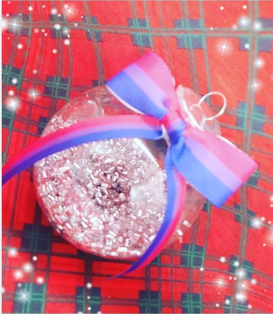 Bisexual Baubles Christmas Decoration