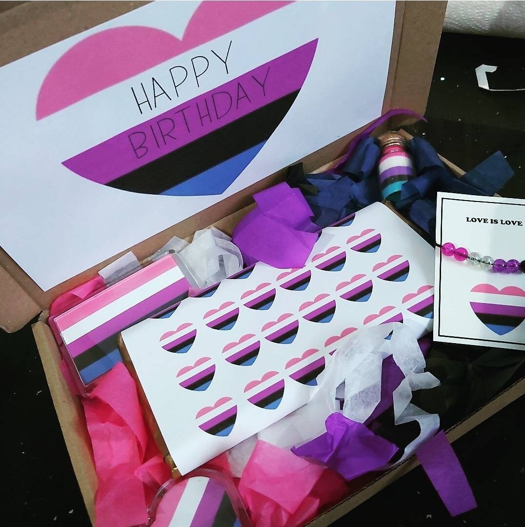 Genderfluid Pride Gift Box