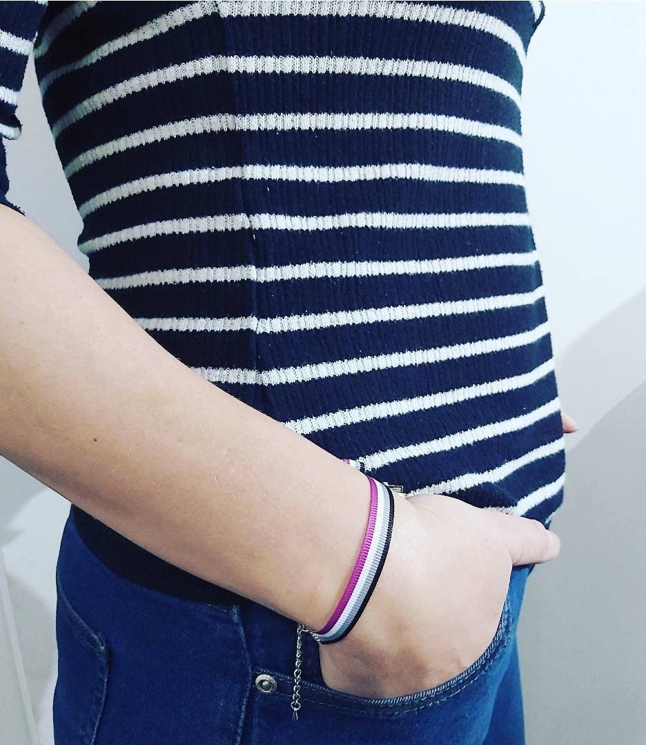 Asexual Bracelet Adjustable