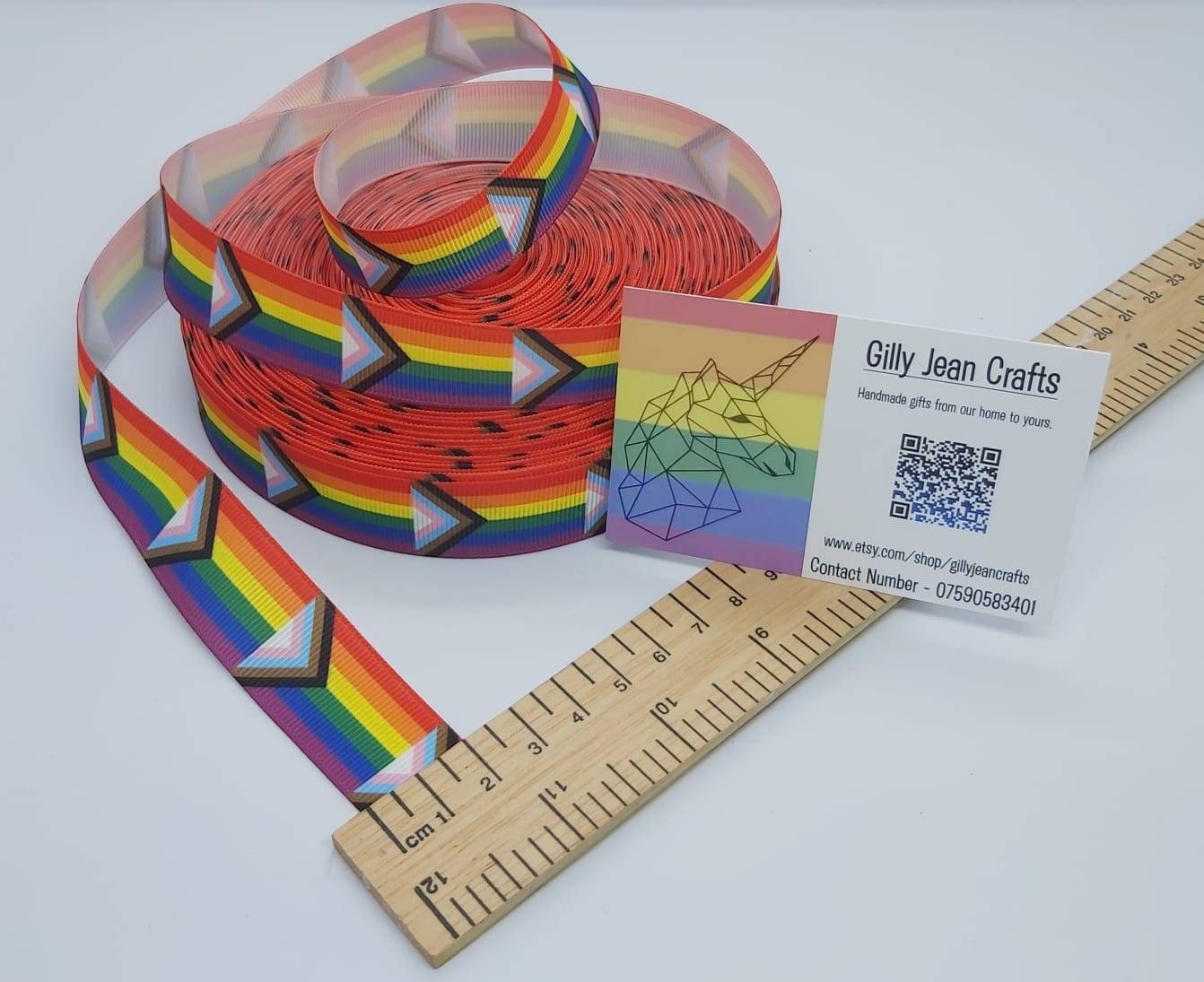 Progressive Pride Ribbon