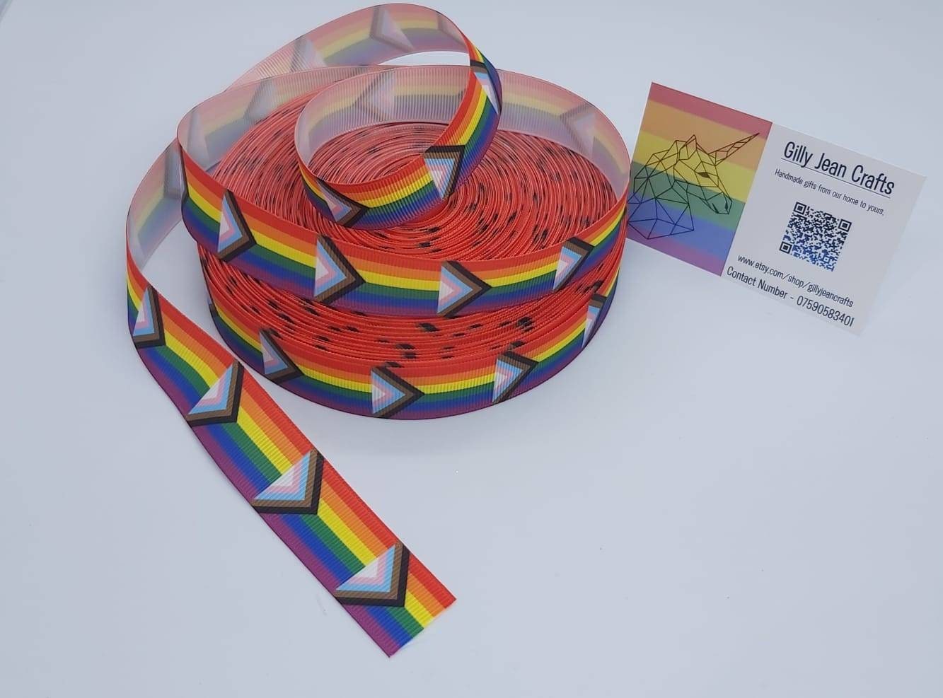 Progressive Pride Ribbon