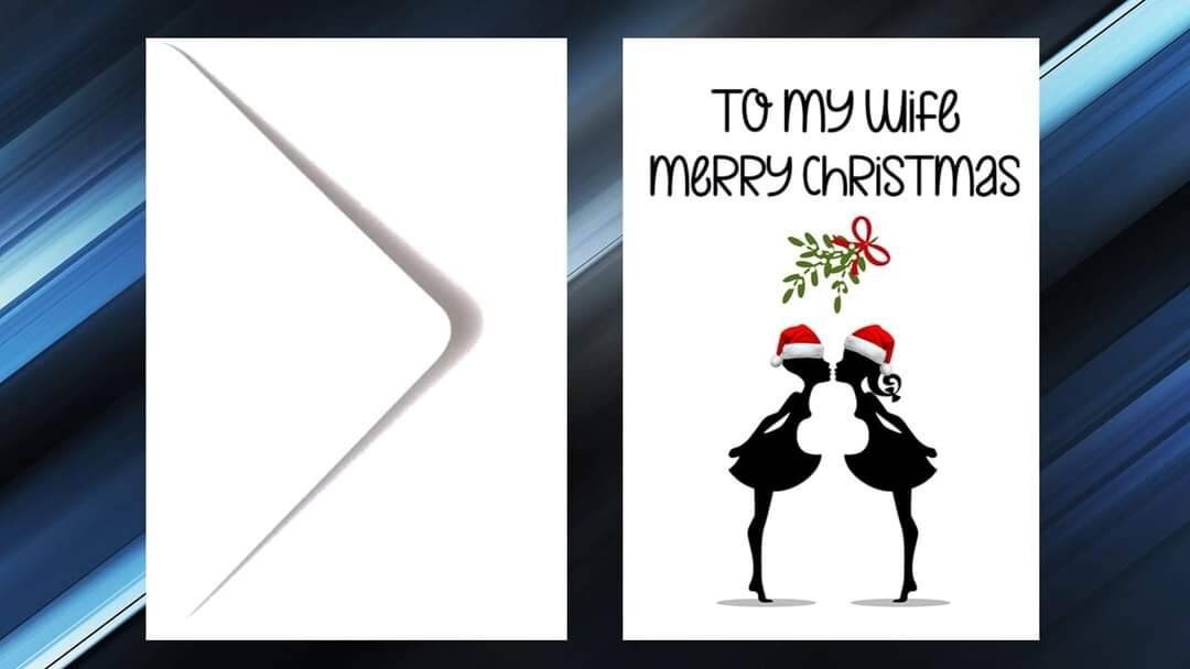 LGBT Wife Christmas Card