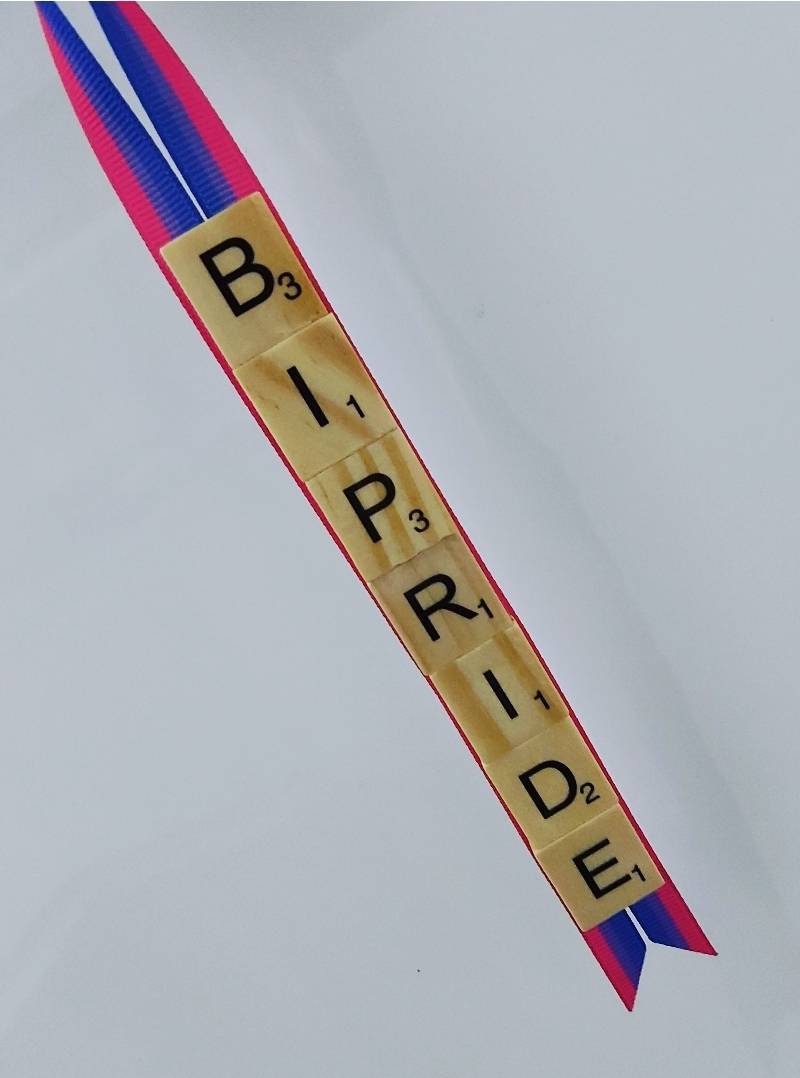 Bisexual Pride Christmas Tree Hanger