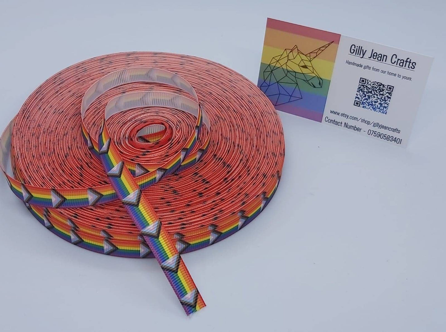 Progressive Pride Ribbon