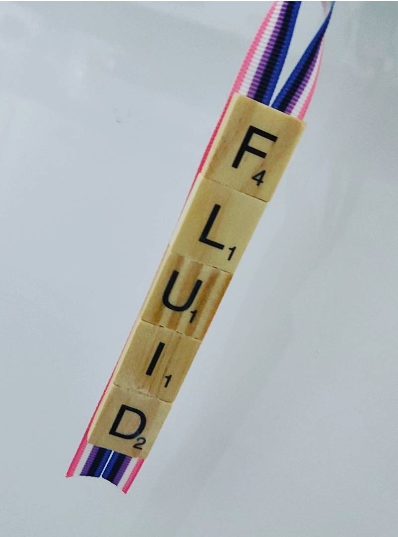 Genderfluid Pride Christmas Tree Hanger