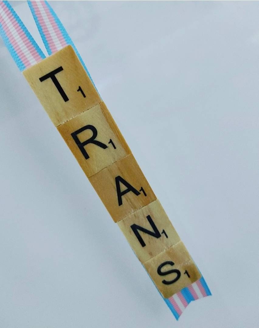 Transgender Pride Christmas Tree Hanger