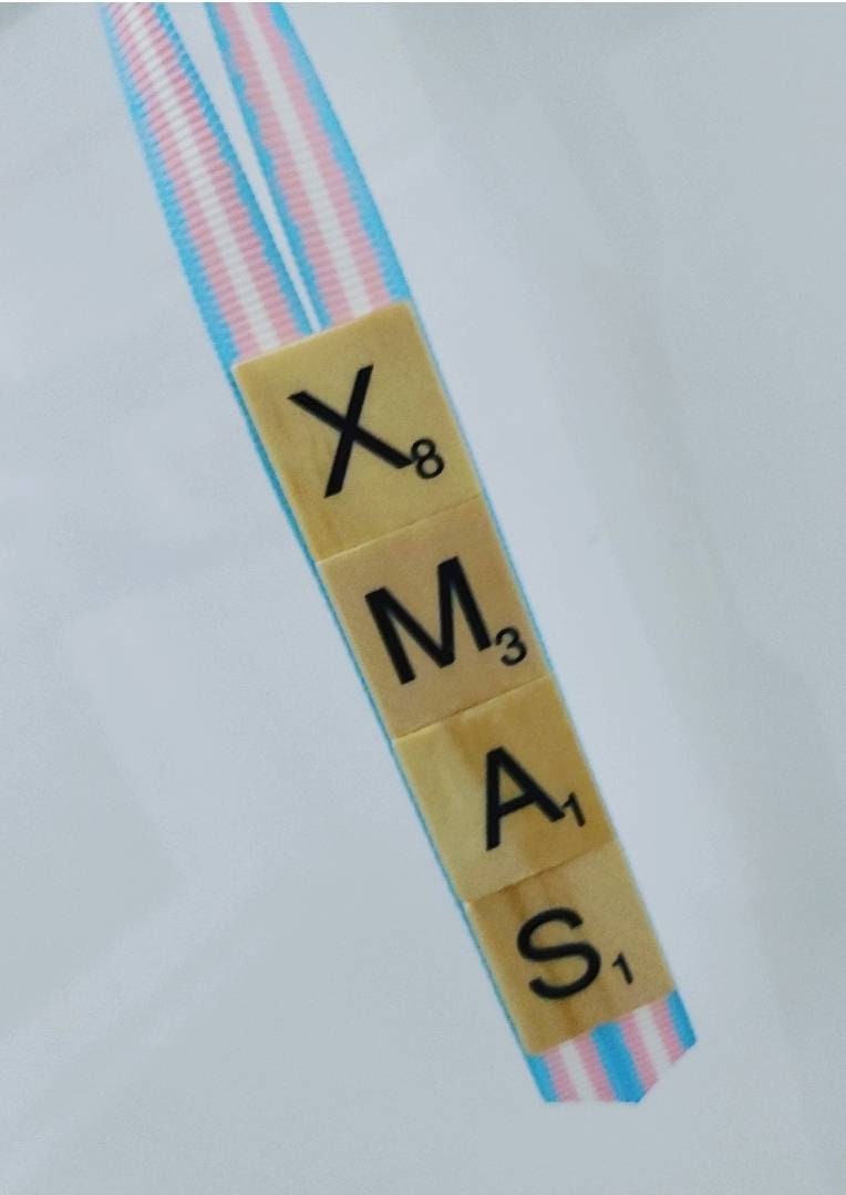 Transgender Pride Christmas Tree Hanger