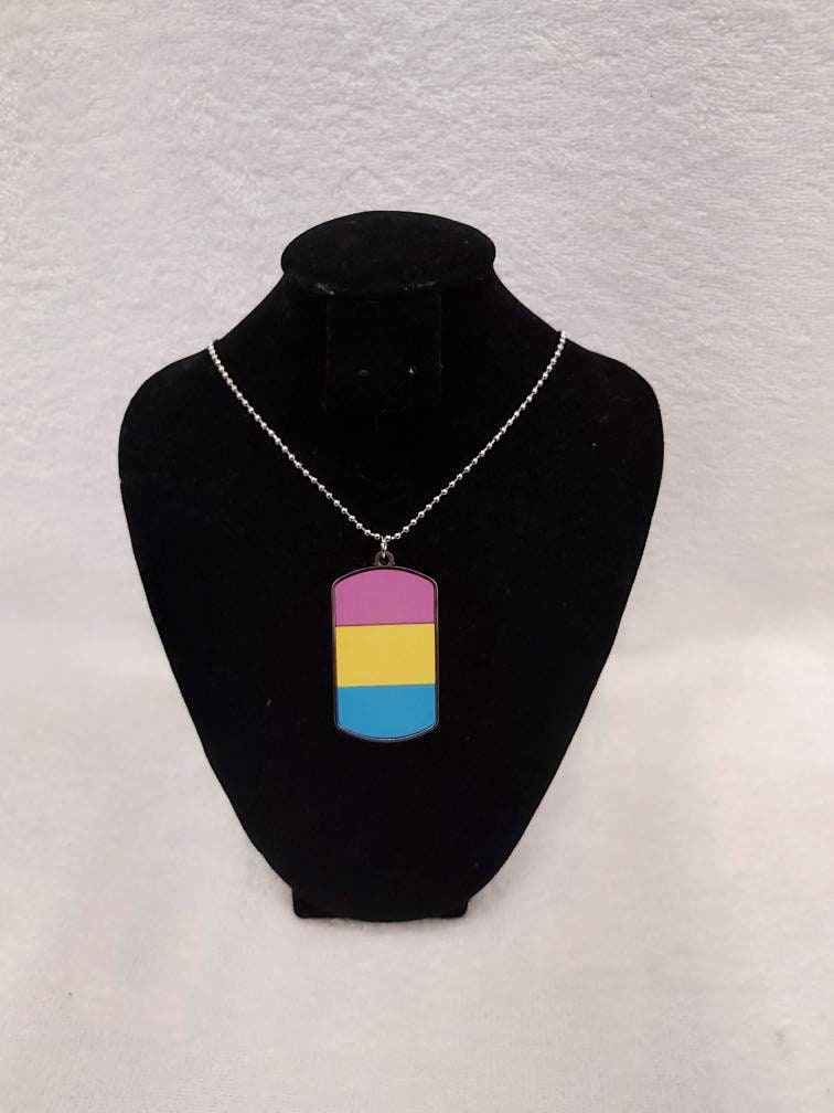 Aromantic Tag Necklace