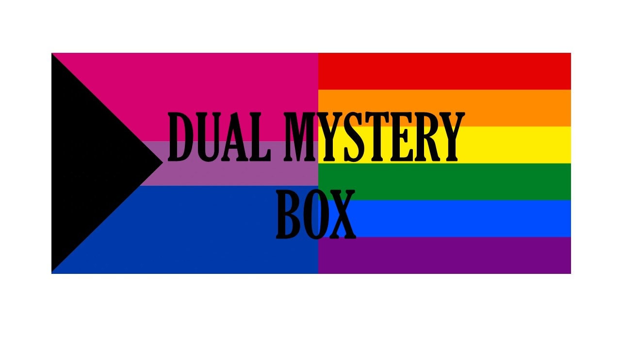 Demibisexual Double Mystery Box. Choose any other Flag from the options