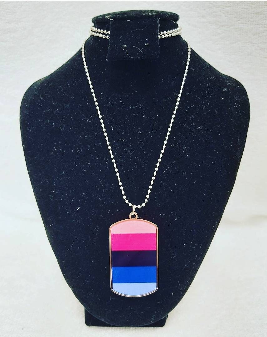 Omnisexual Dog Tag Necklace