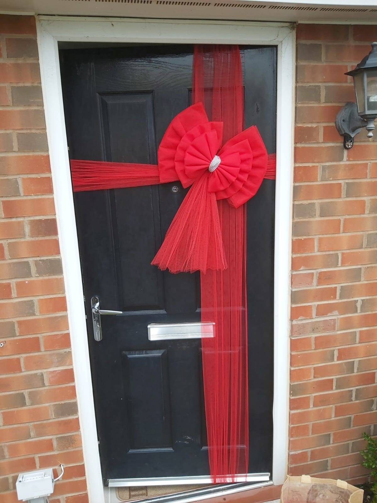 Celebration Doorbows for all occasions. Great quality netting