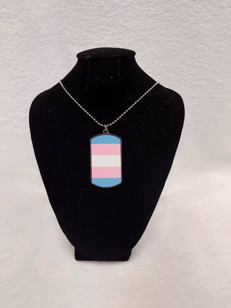 Aromantic Tag Necklace