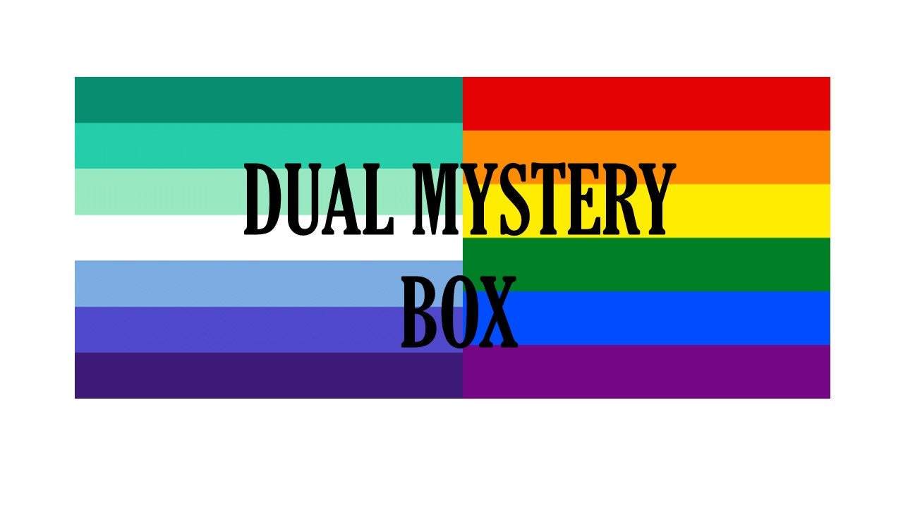 Gay Male Pride MLM Double Mystery Box. Choose any other Flag from the options