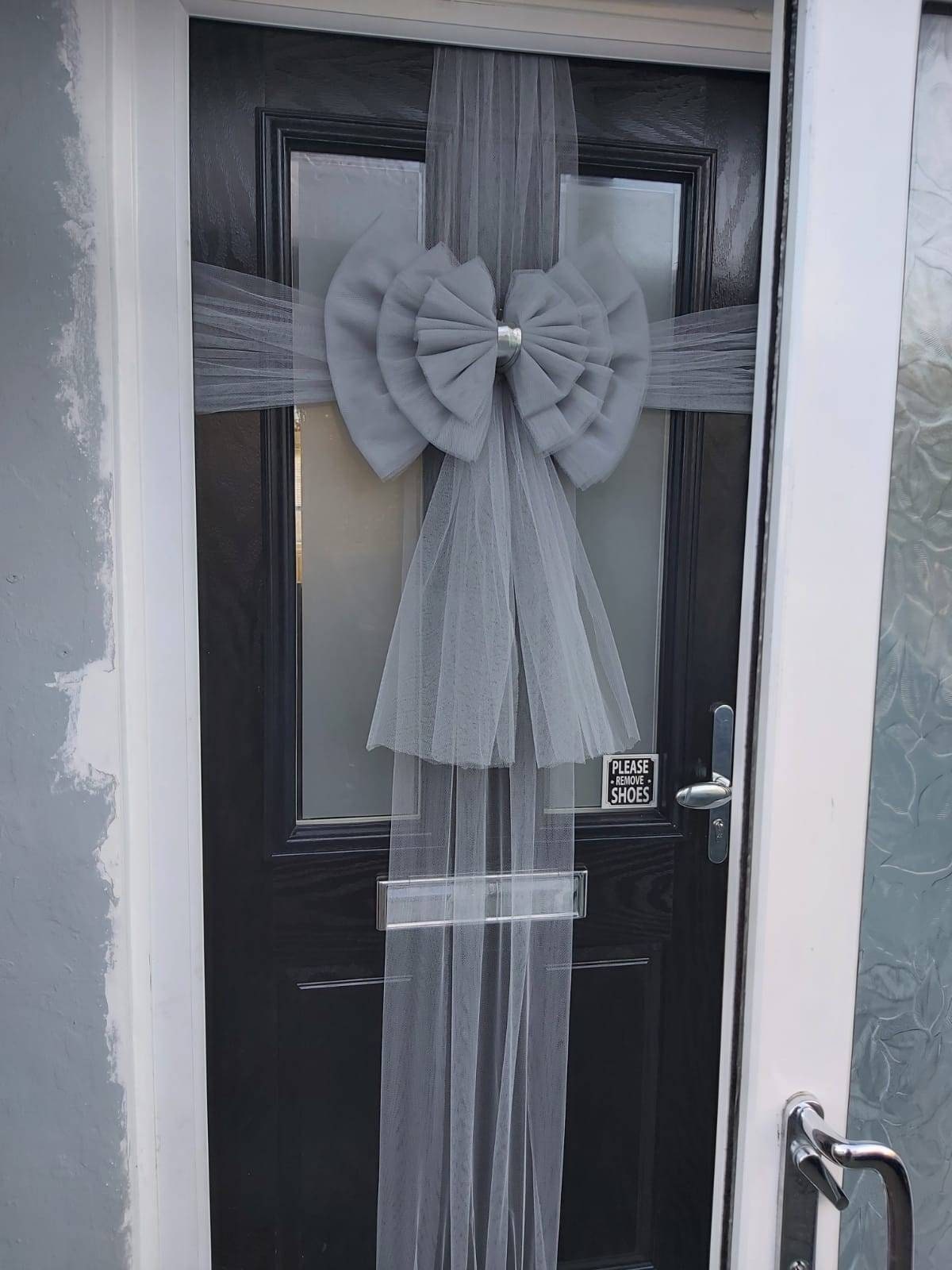 Celebration Doorbows for all occasions. Great quality netting