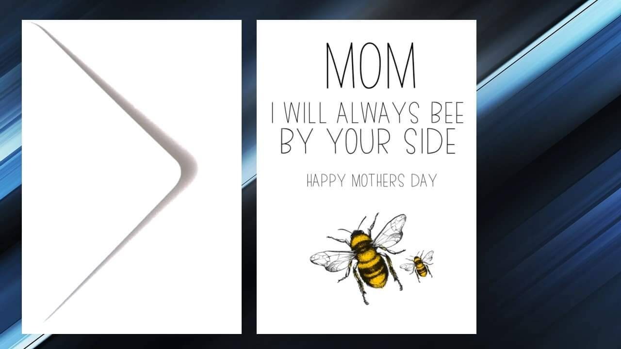 Bumble Bee Mothers Day Cards