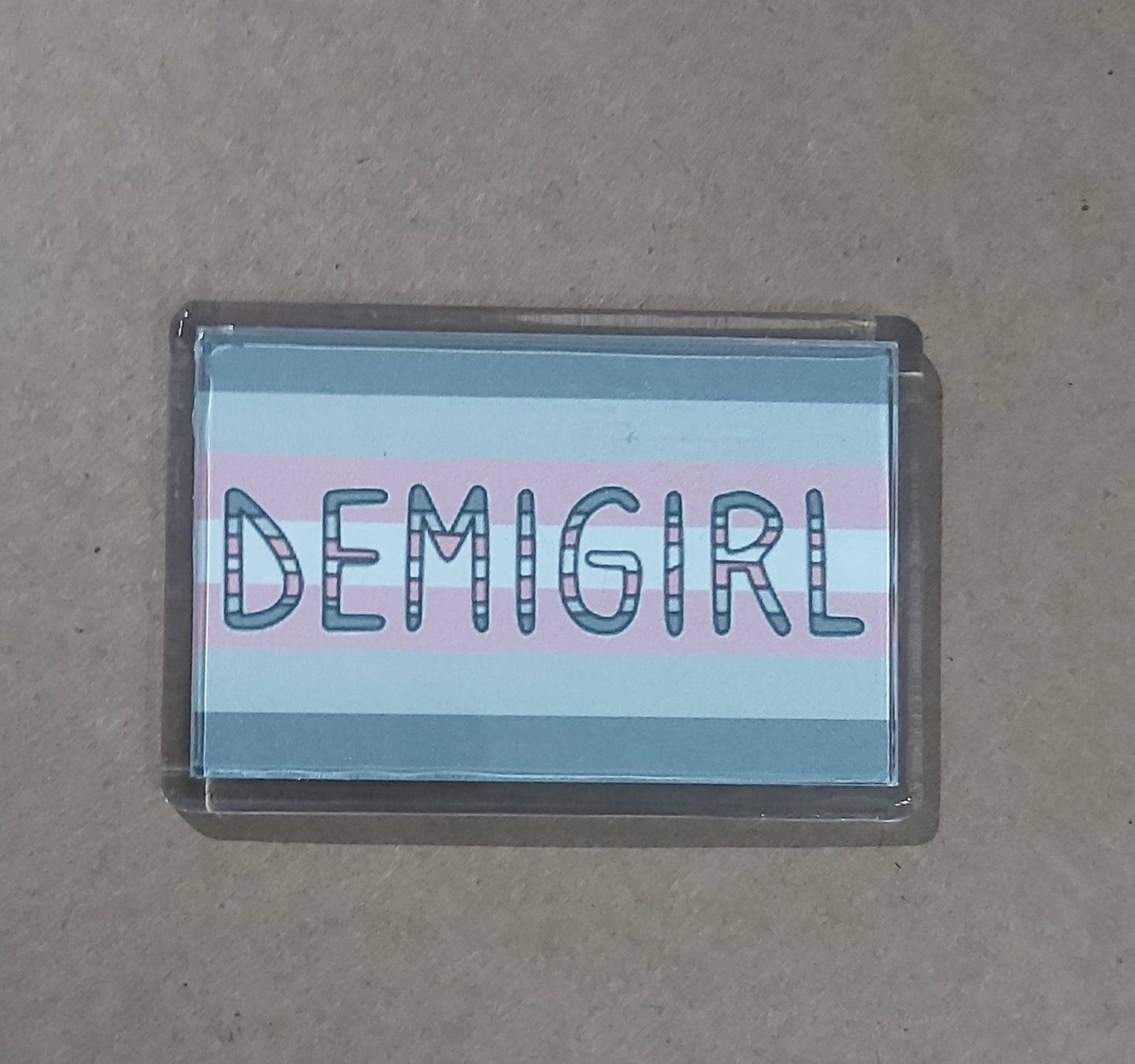 Demigirl Fridge Magnet