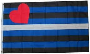 Leather Pride Flag 3ftx5ft