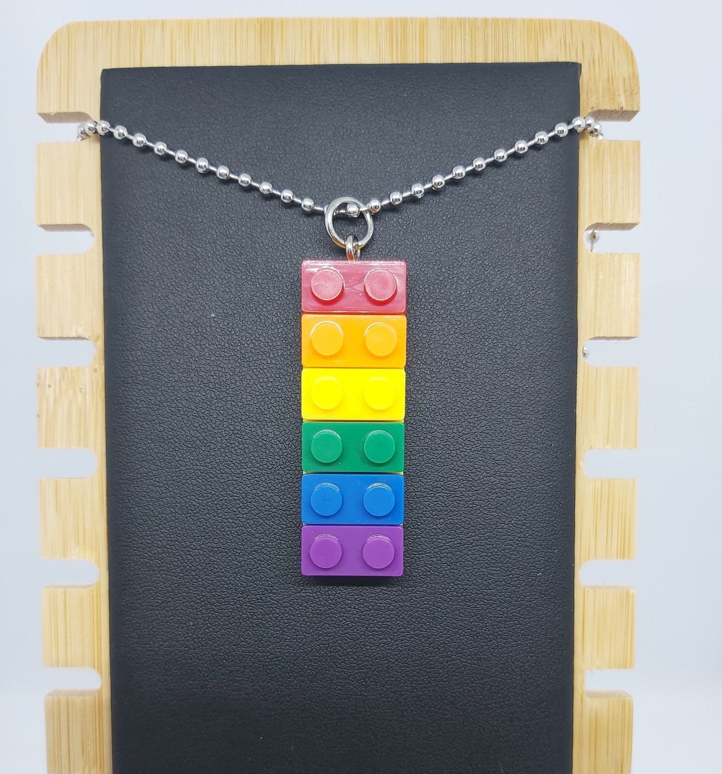 Rainbow Brick necklace LGBT