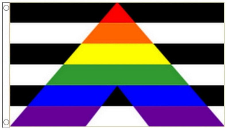 Ally Pride Flag 3ftx5ft