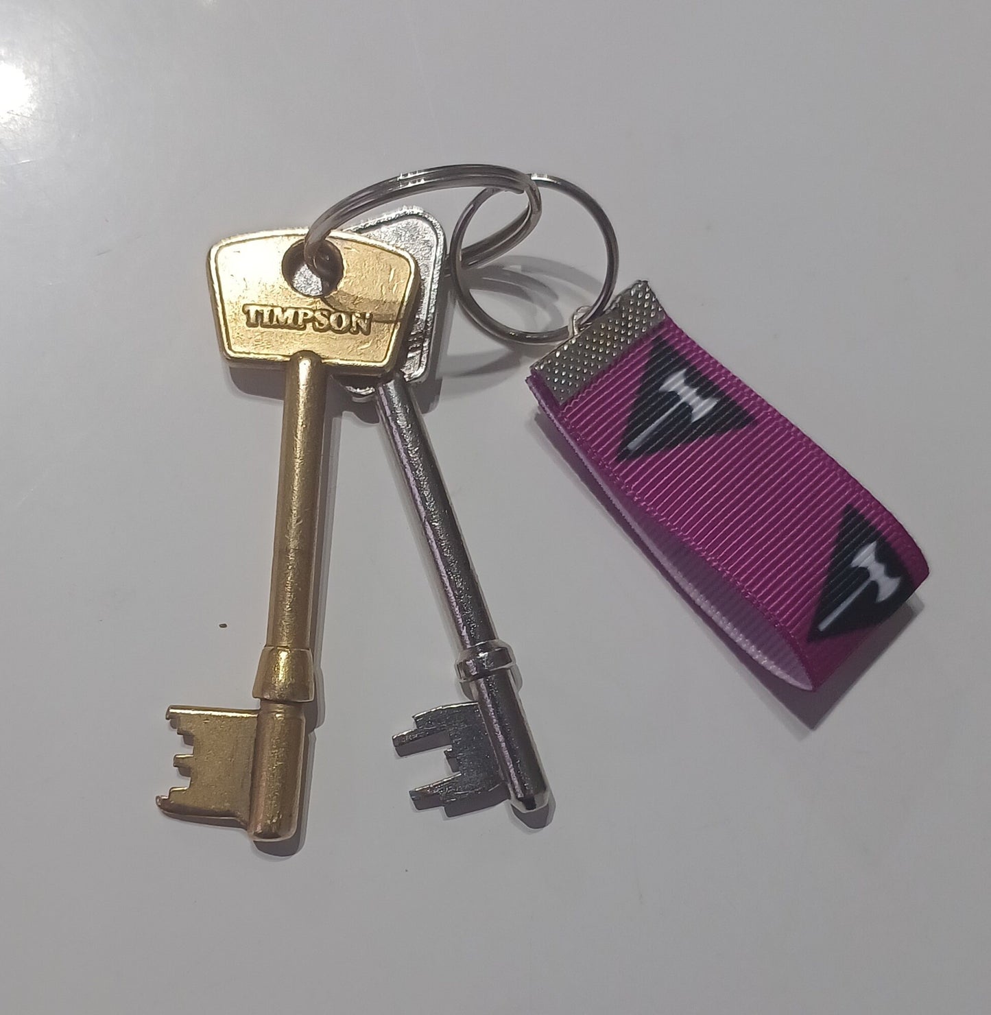 Lesbian Labrys Keyring LGBTQIA+