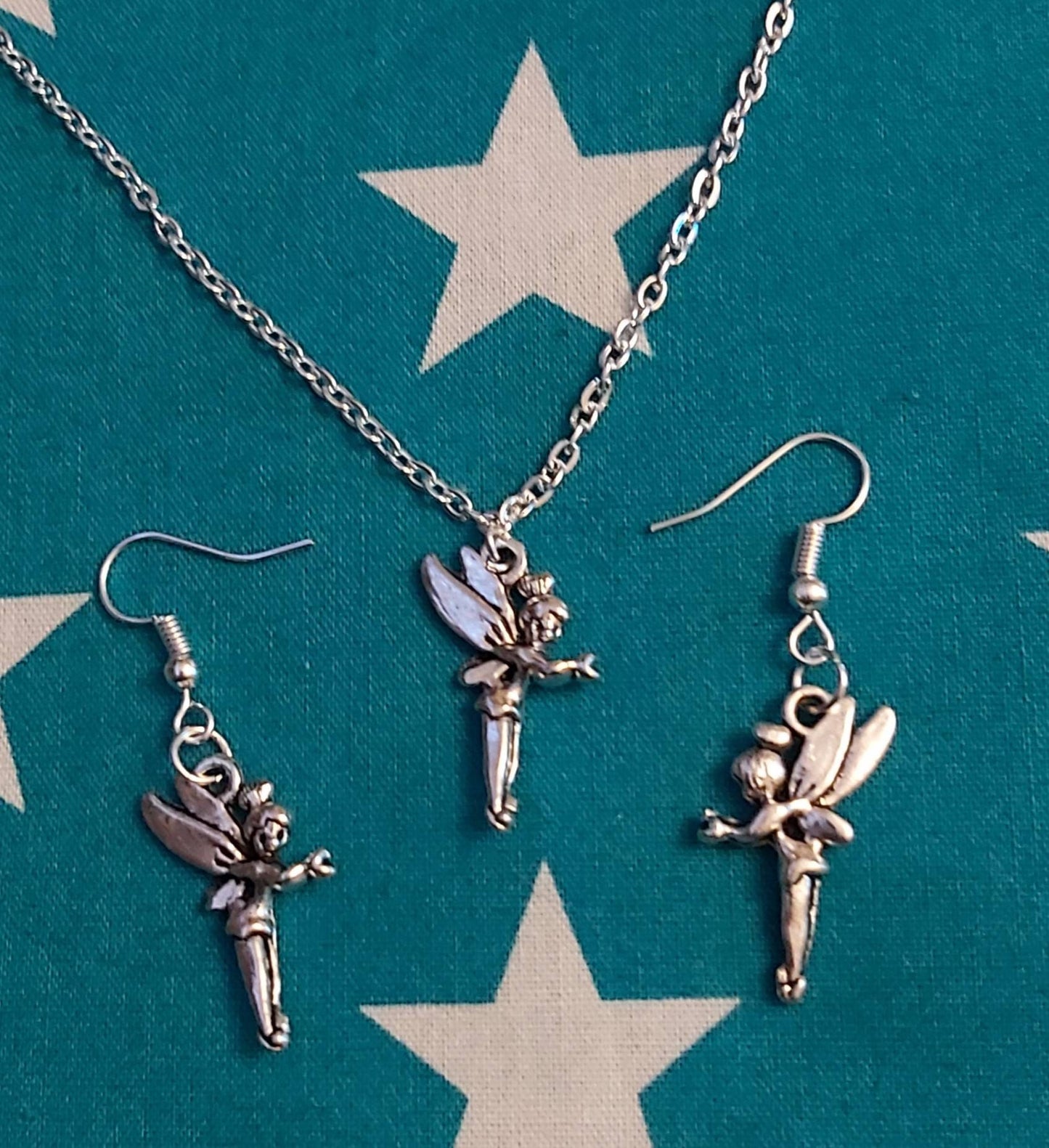 Pixie/Fairy Tibetan Silver necklace set